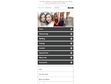 Tablet Screenshot of camillelavie.com